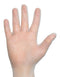 INTEGRITY 600-0641 Glove, Cleanroom, 12", Transparent, PVC (Polyvinylchloride), Size Medium, Full