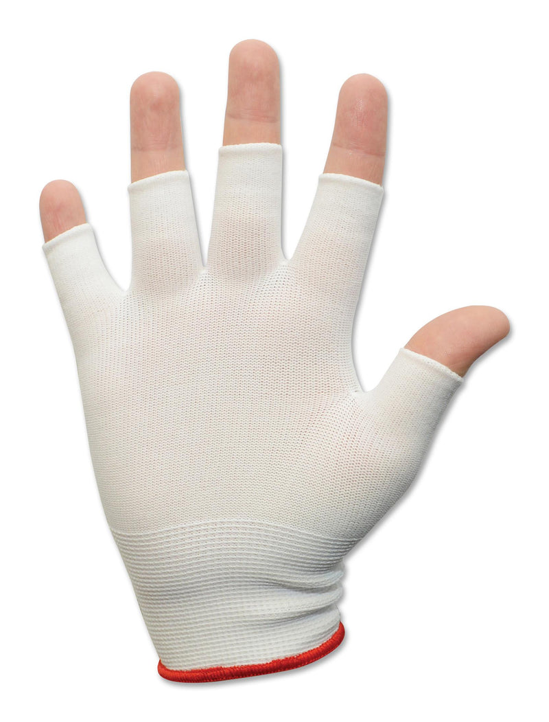 INTEGRITY 600-0660 Glove, Cleanroom, White, Nylon (Polyamide), Fingerless