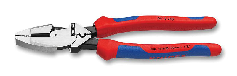 KNIPEX 09 12 240 CUTTING PLIER, LINEMAN, 240MM