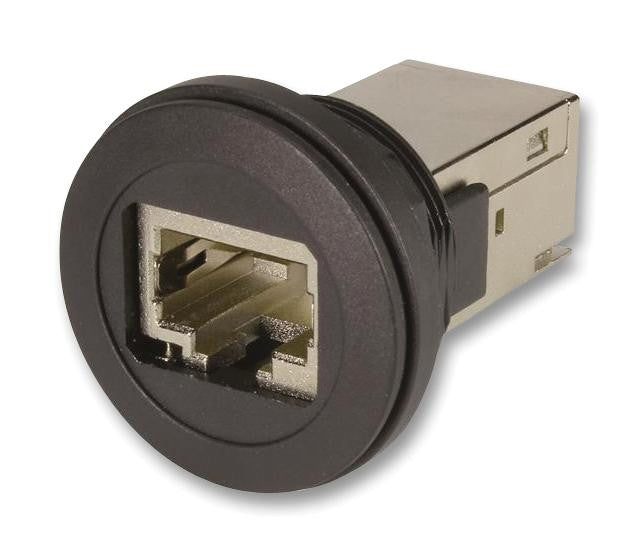 HARTING 09 45 452 1561 In-Line Adaptor, RJ45, Jack, 8 Ways, RJ45, Jack, 8 Ways
