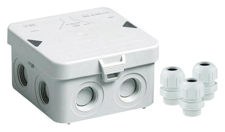 SPELSBERG 358-903 S1 Plastic Enclosure, Junction Box, Thermoplastic, 95 mm, IP65, 57 mm