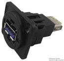 CLIFF ELECTRONIC COMPONENTS CP30205NX USB Adaptor, USB Type A Receptacle, USB Type A Receptacle, USB 3.0, FT Series