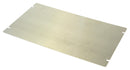 HAMMOND 1434-127 Bottom Plate, 12"x7", Aluminium, Natural, 1444-1273 Chassis Enclosures