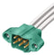 HARWIN M300-3240696M1 Connector Housing, Jackscrew Receptacles, M300 Series, Plug, 6 Ways, 3 mm
