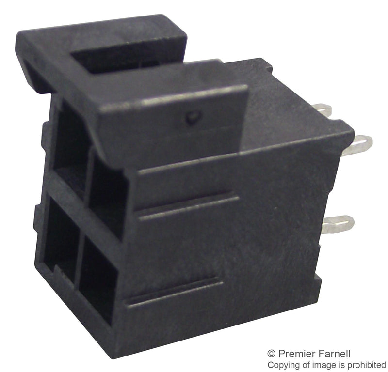 MOLEX 172298-1206 Wire-To-Board Connector, 3.5 mm, 6 Contacts, Header, Ultra-Fit 172298 Series, Through Hole, 2 Rows