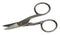 CK TOOLS C8061 Nail Scissors, Curve Blade, Hardened Steel, Nickel Plated, 88.9mm