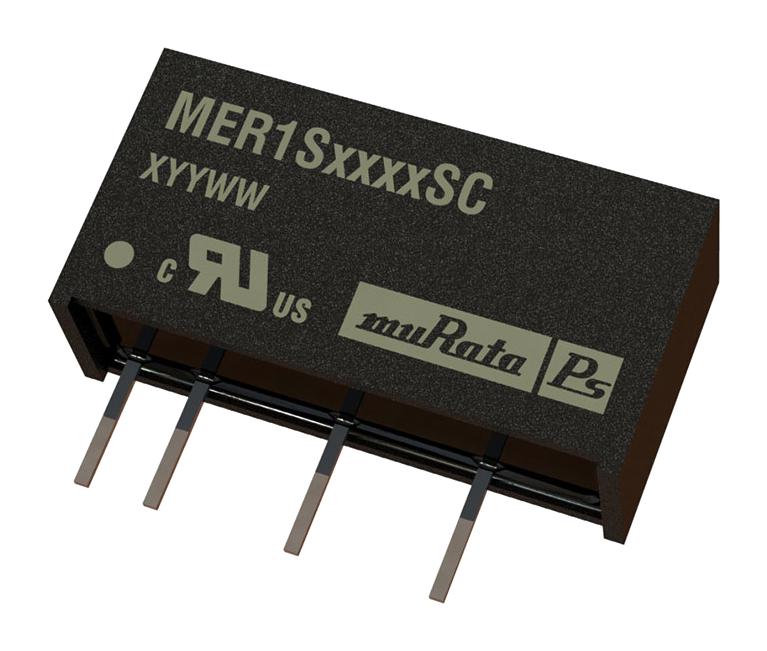 Murata Power Solutions MER1S0505SC MER1S0505SC Isolated Through Hole DC/DC Converter ITE 1:1 1 W Output 5 V 200 mA