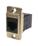 Cliff Electronic Components CP30723M CP30723M In-Line Adapter Cat6 CSK Hole RJ11 Adaptor Dual Entry Feed Through Series Jack