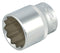 CK TOOLS T4690M 30 SURE DRIVE SOCKET, HEX, 1/2INCH, 30MM