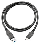 WURTH ELEKTRONIK 632910731131 USB CABLE, 3.1 TYPE C-TYPE A PLUG, 1M