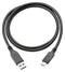 WURTH ELEKTRONIK 632910731131 USB CABLE, 3.1 TYPE C-TYPE A PLUG, 1M