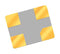 QANTEK TECHNOLOGY CORPORATION QC3CA24.0000F12B23M Crystal, 24 MHz, SMD, 3.2mm x 2.5mm, 30 ppm, 12 pF, 20 ppm, QC3CA Series