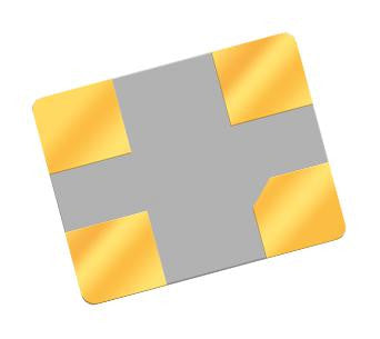 QANTEK TECHNOLOGY CORPORATION QC3CA24.0000F12B23M Crystal, 24 MHz, SMD, 3.2mm x 2.5mm, 30 ppm, 12 pF, 20 ppm, QC3CA Series