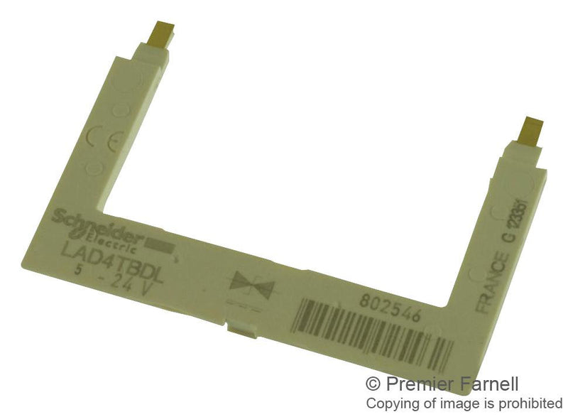 SCHNEIDER ELECTRIC LAD4TBDL SUPPRESSOR MODULE, CONTROL RELAY