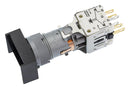 EAO 901F.000-00+200-6000-00 PB SWITCH, 55MM, 1NC/1NO, 250VAC, 5A