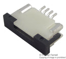 WURTH ELEKTRONIK 68610414422 FFC / FPC Board Connector, ZIF, Horizontal, 1 mm, 4 Contacts, Receptacle, Surface Mount, Bottom