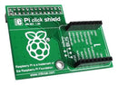 MIKROELEKTRONIKA MIKROE-1513 Pi Click Shield Add-On Board, Two 1x8 Female Sockets, 2x13 Female Socket