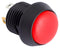 EOZ FL13LR5 Illuminated Pushbutton Switch, FL Series, SPST-NO, Momentary Spring Return, Red
