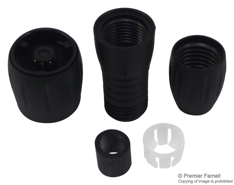 BINDER 99-0771-001-08 Circular Connector, NCC 770 Series, Straight Plug, 8 Contacts, Solder Pin, Bayonet