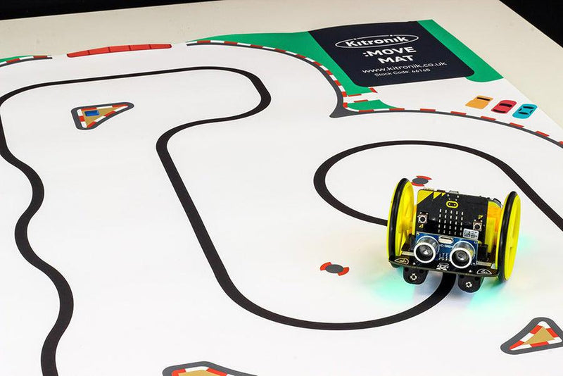Kitronik 46165 46165 Move Mat Line Following Activity Maps A1 In Size 594 mm x 841 BBC micro:bit New