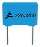 EPCOS B32522C0106K000 Film Capacitor, Metallised, 10 &micro;F, 63 V, PET (Polyester), &plusmn; 10%, B32522 Series