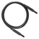 POMONA 5291A-60-0 TEST LEAD, BLACK, 1.524M, 1KV, 7A