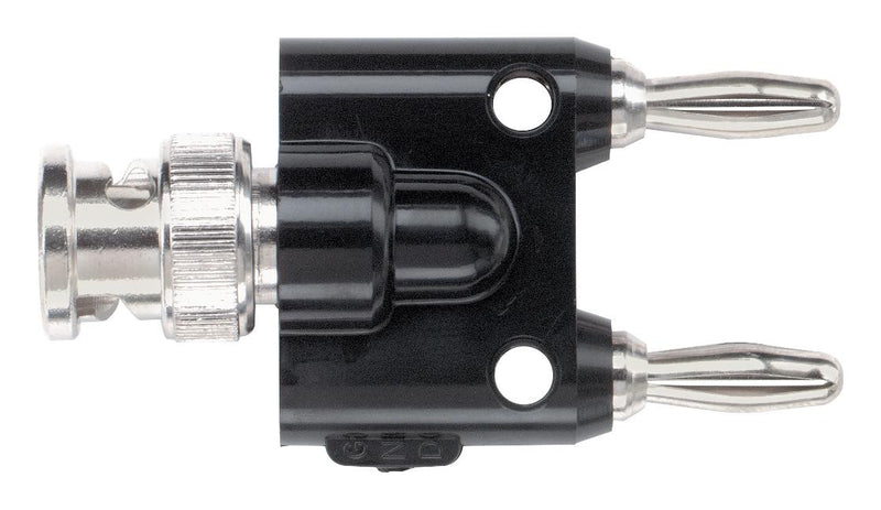 POMONA 1270 Connector Adaptor, BNC Coaxial, 1 Ways, Plug, Banana x 2, 2 Ways, Plug
