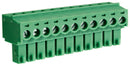 CAMDENBOSS CTBP92HE/11 Pluggable Terminal Block, 11 Ways, 300 V, 8 A, 3.81 mm, 28 AWG, 16 AWG
