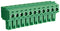 CAMDENBOSS CTBP92HE/11 Pluggable Terminal Block, 11 Ways, 300 V, 8 A, 3.81 mm, 28 AWG, 16 AWG