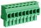 CAMDENBOSS CTBP92VE/9R Pluggable Terminal Block, 3.81 mm, 9 Ways, 28 AWG, 16 AWG, 1 mm&sup2;, Clamp