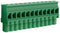 CAMDENBOSS CTBP92VJ/12S Pluggable Terminal Block, 5.08 mm, 12 Ways, 28 AWG, 14 AWG, 1.5 mm&iuml;&iquest;&frac12;, Clamp