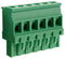CAMDENBOSS CTBP92VJ/6R Pluggable Terminal Block, Reversed, 5.08 mm, 6 Ways, 28 AWG, 14 AWG, 1.5 mm&iuml;&iquest;&frac12;, Clamp