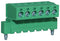 CAMDENBOSS CTBP96HJ/6FL Wire-To-Board Terminal Block, Inverted, Flanged, 6 Ways, 300 V, 15 A, 28 AWG, 14 AWG, 1.5 mm&iuml;&iquest;&frac12;