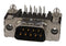 AMP - TE CONNECTIVITY 5747840-3 D Sub Connector, 9 Contacts, Plug, DE, AMPLIMITE HD-20 Series, Carbon Steel Body, Through Hole