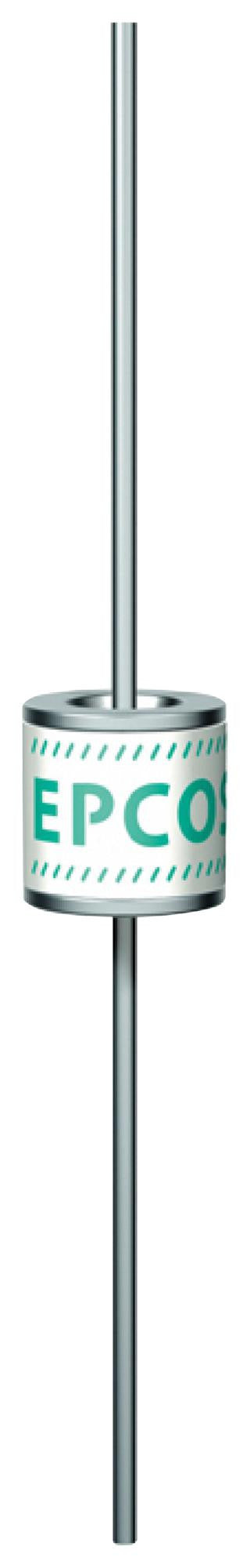 EPCOS B88069X2090S102 Gas Discharge Tube (GDT), A71-H12X Series, 1.2 kV, Axial Leaded, 10 kA, 1.9 kV