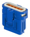 EDAC 560-005-000-411 Connector Housing, IP67, Blue, 1.3-1.7mm, E-Seal 560 Series, Receptacle, 5 Ways, 2.5 mm