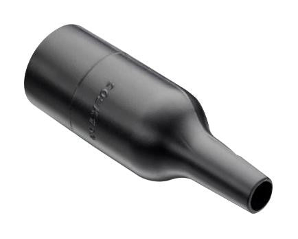 RAYCHEM - TE CONNECTIVITY 202K132-25L-0 Heat Shrink Boot, Instalite, Straight Lipped, 1.18 ", 30 mm, Black, 2.17 ", 55 mm