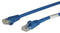 TUK SP3BL Ethernet Cable, Patch Lead, Cat6, RJ45 Plug to RJ45 Plug, Blue, 3 m