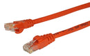 TUK SP0.5RD Ethernet Cable, Patch Lead, Cat6, RJ45 Plug to RJ45 Plug, Red, 500 mm