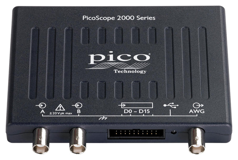 PICO TECHNOLOGY PICOSCOPE 2205A MSO 2+16 Channel Mixed Signal PC Oscilloscope with USB Interface - 25MHz
