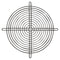 MULTICOMP MC32655 Fan Finger Guard, Axial Fans, 207.9 mm, 240 mm, Steel