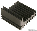 ABL HEATSINKS PPL0500B Heat Sink, TO-220/218, TO-218, TO-220, 5 &iuml;&iquest;&frac12;C/W, 28 mm, 50 mm, 50 mm