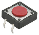 MULTICOMP MC32873 Tactile Switch, Non Illuminated, 12 V, 50 mA, 260 gf, Solder