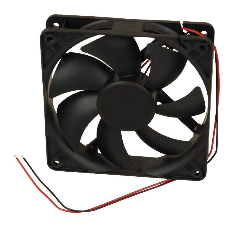 MULTICOMP MC36273 Axial Fan, 12 V, DC, 120 mm, 25 mm, 44.5 dBA, 108.2 cu.ft/min