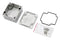 MULTICOMP MC001190 Metal Enclosure, Die Cast, With EPDM Continuous Seal, Wall Mount, Aluminium Alloy, IP67, 25.5 mm