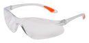 AVIT AV13021 WRAPAROUND SAFETY GLASSES, CLEAR