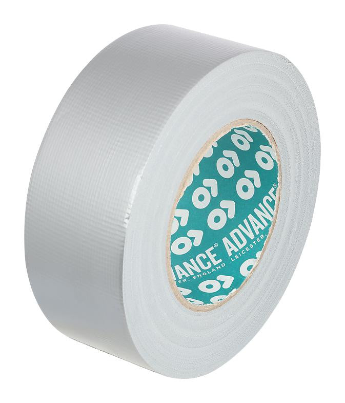 ADVANCE TAPES AT170 SILVER 50M X 50MM Tape, High Quality Silver Cloth, Gaffer / Duct / Cloth, Cloth, 50 mm, 1.97 ", 50 m, 164 ft