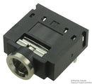 MULTICOMP SPC21348 Phone Audio Connector, 1 Contacts, Jack, 3.5 mm, PCB Mount, Silver Plated Contacts