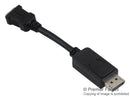 TRIPP-LITE P136-000 Audio / Video Cable Assembly, DisplayPort Plug, HDMI Socket, 6 ", 152 mm, Black
