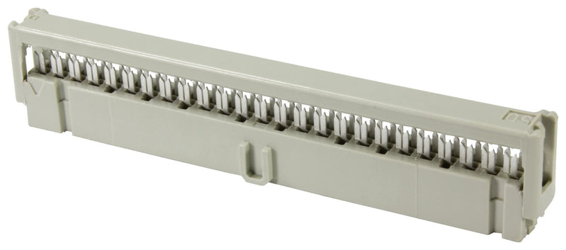 HARTING 09185606813 Wire-To-Board Connector, 2.54 mm, 60 Contacts, Receptacle, SEK 18 Series, IDC / IDT, 2 Rows